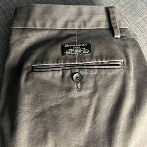 Banana Republic Aiden Chino Charcol Color Slim Fit 34x32